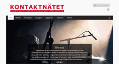 Desktop Screenshot of kontaktnatet.se
